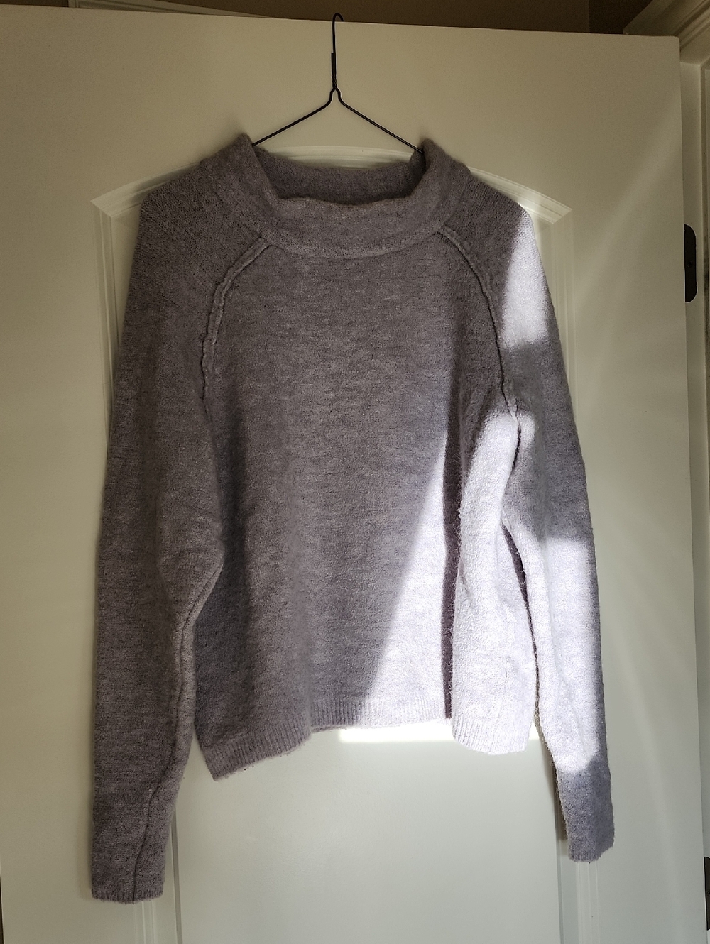 Free People XS grey Crewneck Sweater